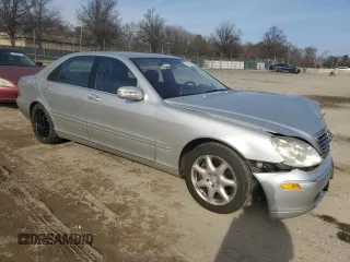 2006 Mercedes-Benz S 500 with VIN WDBNG84JX6A481931, listed as a Copart auction lot 86272004 with 69,597 mi miles and Salvage title. Bid and sale history available at DreamBid. Image 4.