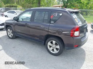 2014 Jeep Compass Latitude with VIN 1C4NJDEBXED622352, listed as a IAAI auction lot 42130403 with 149,024 mi miles. Bid and sale history available at carsss.com. Image 3.