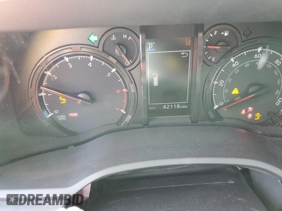 2023 Toyota 4Runner SR5 Premium with VIN JTENU5JR0P6088961, listed as a Copart auction lot 55320975 with 42,118 mi miles and Salvage title. Bid and sale history available at DreamBid. Image 9.