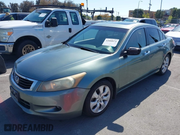 2010 Honda Accord EX-L with VIN 1HGCP3F80AA003906, listed as a IAAI auction lot 42088074 with 109,575 mi miles and . Bid and sale history available at DreamBid. Image 2.