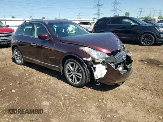 2012 Infiniti EX Journey z VIN JN1AJ0HR9CM450184, wystawiony jako Copart lot #57685715 z przebiegiem Nie podano mil oraz Szkoda całkowita • Salvage title. Historia ofert i sprzedaży dostępna na DreamBid. Obrazek 13.