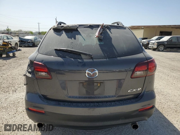 2015 Mazda CX-9 Sport with VIN JM3TB2BA9F0465773, listed as a Copart auction lot 49545195 with 72,222 mi miles and Salvage Title. Bid and sale history available at carsss.com. Image 6.