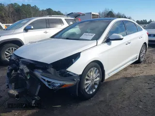 2015 Hyundai Sonata 2.4L Sport with VIN 5NPE34AF7FH035377, listed as a IAAI auction lot 41669248 with 155,385 mi miles. Bid and sale history available at carsss.com. Image 18.