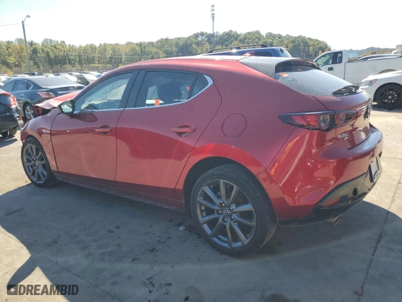 2020 Mazda Mazda3 Hatchback Preferred Package with VIN JM1BPBMM4L1164654, listed as a Copart auction lot 76779914 with 0 mi miles and Salvage Title. Bid and sale history available at carsss.com. Image 2.