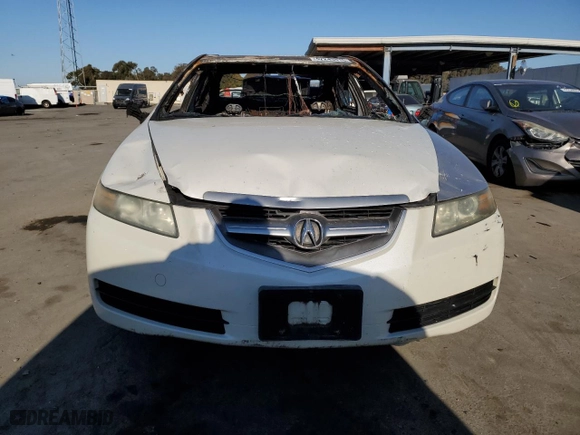 2004 Acura TL with VIN 19UUA662X4A006979, listed as a Copart auction lot 42243415 with 0 mi miles and Non Repairable. Bid and sale history available at carsss.com. Image 5.