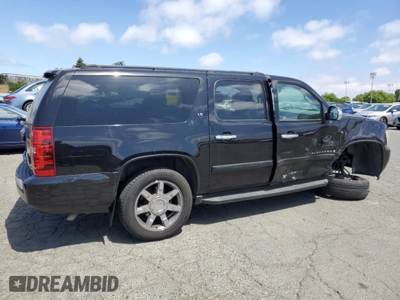 2007 Chevrolet Suburban LTZ with VIN 3GNFC16097G154329, listed as a Copart auction lot 58562345 with 216,790 mi miles and Clean title. Bid and sale history available at DreamBid. Image 3.