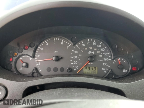 2005 Ford Focus with VIN 3FAHP31N05R114569, listed as a Copart auction lot 50578755 with 130,380 mi miles and Clean title. Bid and sale history available at DreamBid. Image 9.
