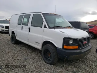 2006 GMC Savana Cargo Van with VIN 1GTGG25V161205050, listed as a Copart auction lot 86197884 with 285,083 mi miles and Clean Title. Bid and sale history available at carsss.com. Image 4.