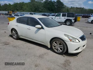 2013 Infiniti G37 Journey with VIN JN1CV6AP0DM724222, listed as a Copart auction lot 54748735 with 169,535 mi miles and Clean Title. Bid and sale history available at DreamBid. Image 4.