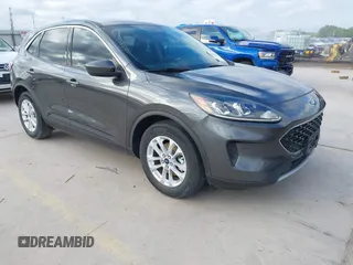 2020 Ford Escape SE with VIN 1FMCU0G68LUB90361, listed as a IAAI auction lot 42006670 with 49,687 mi miles and . Bid and sale history available at DreamBid. Image 1.