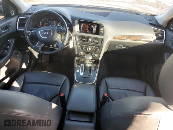 2013 Audi Q5 Premium Plus with VIN WA1LFAFP2DA038376, listed as a Copart auction lot 46011405 with 130,208 mi miles and Salvage Title. Bid and sale history available at carsss.com. Image 8.