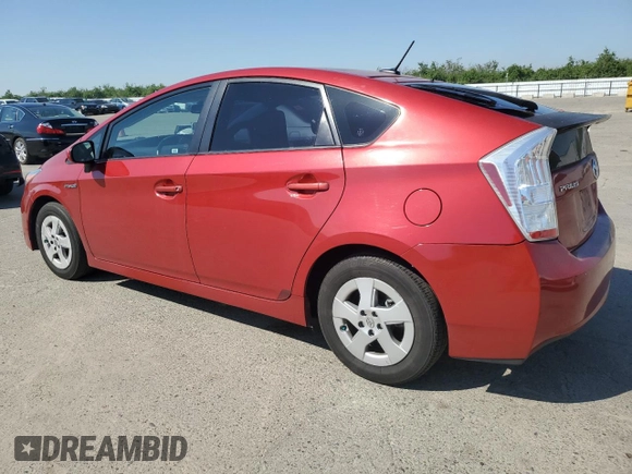 2010 Toyota Prius II with VIN JTDKN3DU8A0171802, listed as a Copart auction lot 52398925 with 167,507 mi miles and Salvage Title. Bid and sale history available at DreamBid. Image 2.