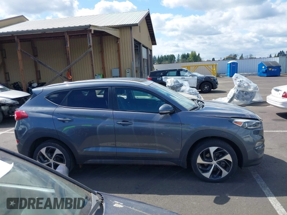 2016 Hyundai Tucson Limited z VIN KM8J3CA21GU133801, wystawiony jako IAAI lot #42083547 z przebiegiem 54 244 mil mil oraz . Historia ofert i sprzedaży dostępna na DreamBid. Obrazek 13.