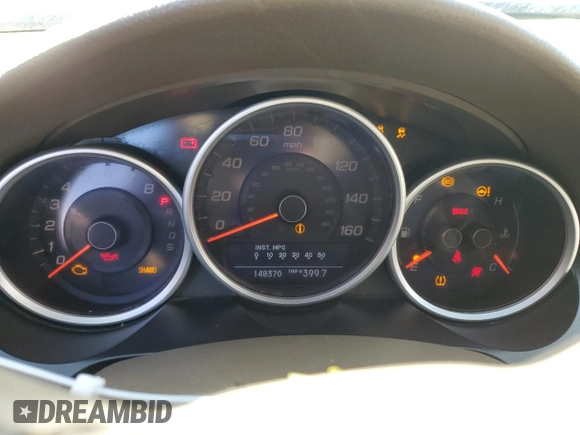 2011 Acura RL Technology with VIN JH4KB2F69BC000184, listed as a Copart auction lot 79948294 with 148,370 mi miles and Clean Title. Bid and sale history available at DreamBid. Image 9.