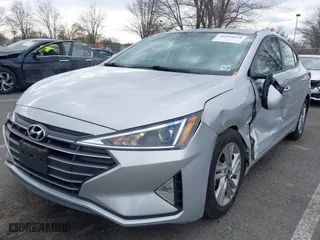 2020 Hyundai Elantra Value Edition with VIN 5NPD84LFXLH540917, listed as a IAAI auction lot 41894654 with 79,623 mi miles. Bid and sale history available at carsss.com. Image 2.
