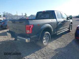 2017 Ford F-150 XL with VIN 1FTFW1EF1HKC08612, listed as a IAAI auction lot 42014010 with 93,623 mi miles. Bid and sale history available at carsss.com. Image 4.