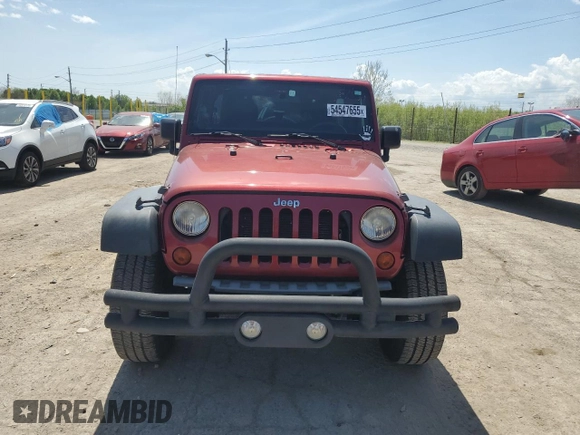 2012 Jeep Wrangler Unlimited Sport z VIN 1C4BJWDG7CL214633, wystawiony jako Copart lot #54547655 z przebiegiem 80 720 mil mil oraz Szkoda całkowita • Salvage title. Historia ofert i sprzedaży dostępna na DreamBid. Obrazek 5.