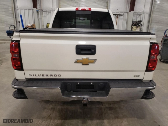 2014 Chevrolet Silverado 1500 LTZ with VIN 3GCUKSEC3EG208855, listed as a Copart auction lot 50006585 with 118,457 mi miles and Salvage Title. Bid and sale history available at carsss.com. Image 6.