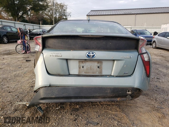 2018 Toyota Prius Two with VIN JTDKARFU5J3548130, listed as a Copart auction lot 81244654 with 172,126 mi miles and Salvage Title. Bid and sale history available at carsss.com. Image 6.
