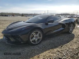 2024 Chevrolet Corvette 1LT with VIN 1G1YA2D41R5108533, listed as a Copart auction lot 48159845 with 5,610 mi miles and Salvage Title. Bid and sale history available at carsss.com. Image 1.
