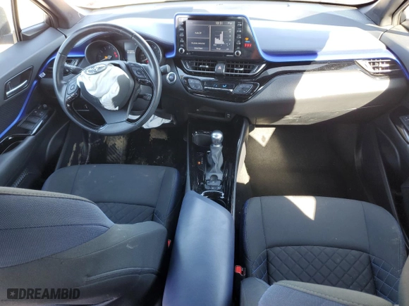 2021 Toyota C-HR LE with VIN NMTKHMBX3MR138720, listed as a Copart auction lot 43643595 with 51,753 mi miles and Salvage Title. Bid and sale history available at carsss.com. Image 8.