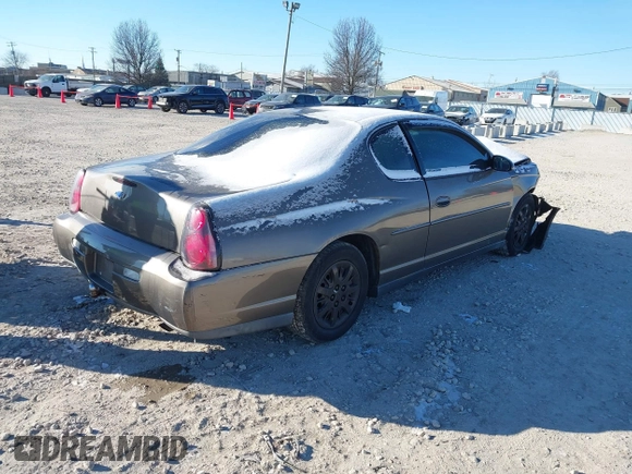 2003 Chevrolet Monte Carlo LS with VIN 2G1WW12E239247112, listed as a IAAI auction lot 41284726 with 1 mi miles. Bid and sale history available at carsss.com. Image 4.