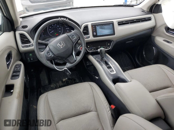 2021 Honda HR-V EX-L with VIN 3CZRU5H71MM703968, listed as a Copart auction lot 51470385 with 109,282 mi miles and Salvage Title. Bid and sale history available at carsss.com. Image 8.