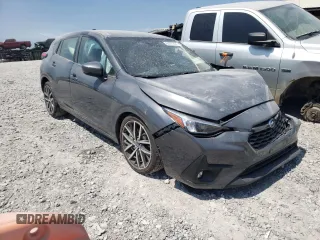 2024 Subaru Impreza Sport with VIN JF1GUAFC1R8352065, listed as a Copart auction lot 69007944 with 7,395 mi miles and Salvage Title. Bid and sale history available at carsss.com. Image 4.
