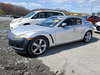2004 Mazda RX-8 with VIN JM1FE173240113259, listed as a Copart auction lot 51547625 with 158,176 mi miles and Clean Title. Bid and sale history available at carsss.com. Image 1.