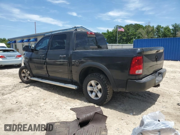 2014 Ram 1500 Big Horn with VIN 1C6RR7LT1ES209326, listed as a Copart auction lot 58132445 with 113,964 mi miles and Salvage title. Bid and sale history available at DreamBid. Image 2.