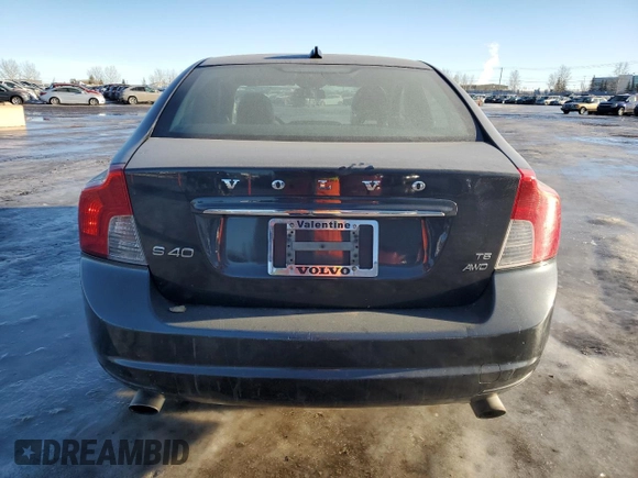 2010 Volvo S40 R-Design with VIN YV1672MH0A2507854, listed as a Copart auction lot 86728594 with 101,883 mi miles and Salvage Title. Bid and sale history available at carsss.com. Image 6.