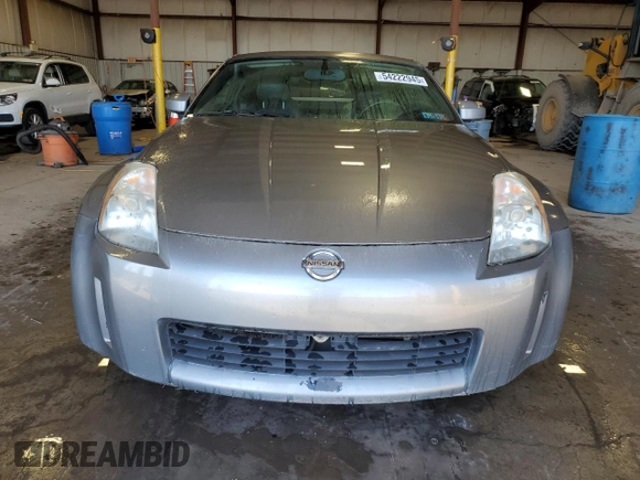2004 Nissan 350Z Touring with VIN JN1AZ34E84T063954, listed as a Copart auction lot 54222945 with 210,394 mi miles and Salvage Title. Bid and sale history available at carsss.com. Image 5.