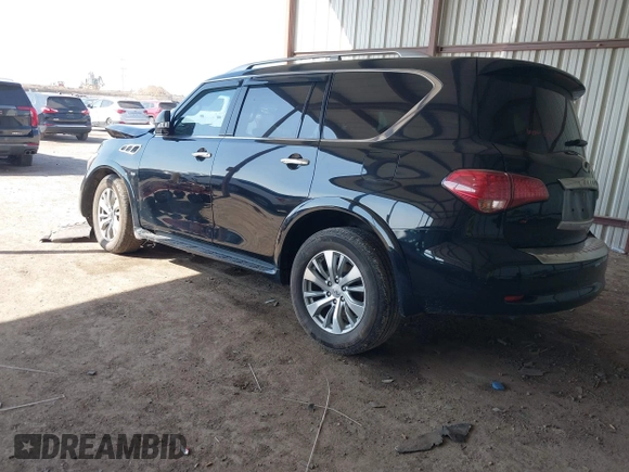 2017 Infiniti QX80 with VIN JN8AZ2NE7H9159801, listed as a IAAI auction lot 41791353 with Not provided miles and . Bid and sale history available at DreamBid. Image 3.