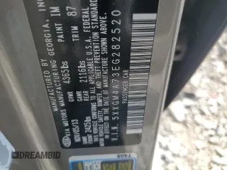 2014 Kia Optima LX with VIN 5XXGM4A73EG282520, listed as a Copart auction lot 60062735 with 170,351 mi miles and Salvage title. Bid and sale history available at DreamBid. Image 12.