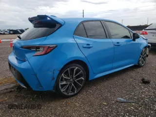 2019 Toyota Corolla Hatchback SE with VIN JTNK4RBE8K3055593, listed as a Copart auction lot 64194594 with 157,171 mi miles and Salvage Title. Bid and sale history available at carsss.com. Image 3.