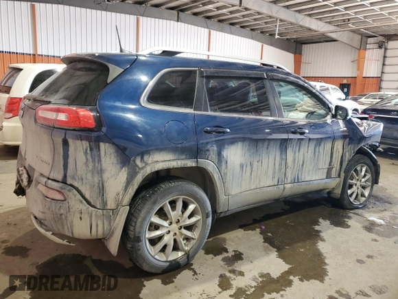 2018 Jeep Cherokee Limited with VIN 1C4PJMDX4JD536566, listed as a Copart auction lot 85282624 with 71,831 mi miles and Salvage Title. Bid and sale history available at carsss.com. Image 3.