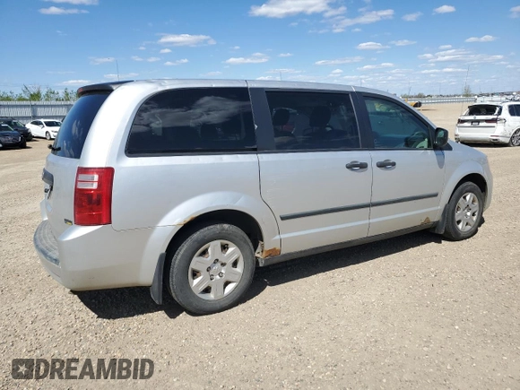 2008 Dodge Grand Caravan SE with VIN 1D8HN44H78B195804, listed as a Copart auction lot 55349245 with 247,389 mi miles and Salvage Title. Bid and sale history available at DreamBid. Image 3.