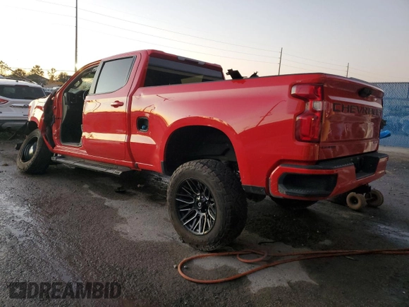 2022 Chevrolet Silverado 1500 RST with VIN 1GCUDEET3NZ516474, listed as a Copart auction lot 82578894 with 40,742 mi miles and Non Repairable. Bid and sale history available at DreamBid. Image 2.