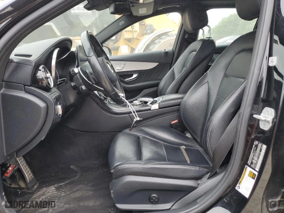 2016 Mercedes-Benz C-Class C 300 Luxury with VIN 55SWF4KB8GU123778, listed as a Copart auction lot 64058394 with 129,285 mi miles and Salvage Title. Bid and sale history available at carsss.com. Image 7.