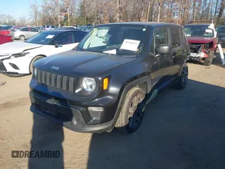 2020 Jeep Renegade Sport with VIN ZACNJAAB3LPL97434, listed as a IAAI auction lot 40990659 with 52,330 mi miles and . Bid and sale history available at carsss.com. Image 2.