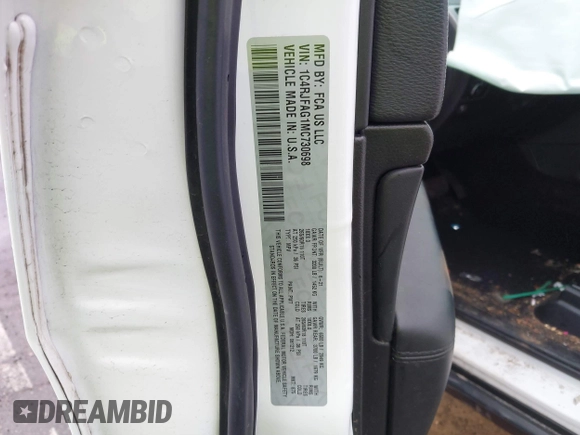 2021 Jeep Grand Cherokee Laredo X with VIN 1C4RJFAG1MC730698, listed as a IAAI auction lot 41839739 with 79,549 mi miles and . Bid and sale history available at DreamBid. Image 9.