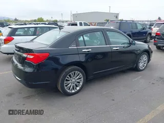 2012 Chrysler 200 Limited with VIN 1C3CCBCB5CN257373, listed as a IAAI auction lot 42111275 with 147,741 mi miles. Bid and sale history available at carsss.com. Image 4.