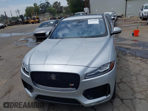 2017 Jaguar F-Pace S with VIN SADCM2BV6HA892108, listed as a IAAI auction lot 42034100 with 101,380 mi miles and . Bid and sale history available at DreamBid. Image 6.