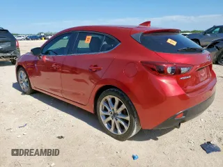 2015 Mazda 3 S Grand Touring with VIN JM1BM1M30F1275331, listed as a Copart auction lot 61309755 with 85,900 mi miles and Salvage title. Bid and sale history available at DreamBid. Image 2.