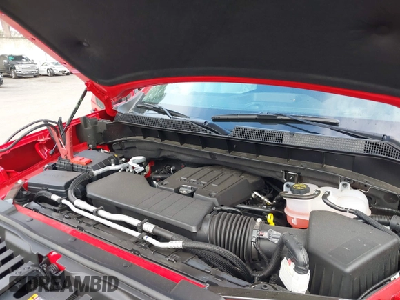2025 Chevrolet Silverado 1500 Custom with VIN 1GCPABEK2SZ132029, listed as a IAAI auction lot 41791262 with 2,458 mi miles and . Bid and sale history available at DreamBid. Image 10.