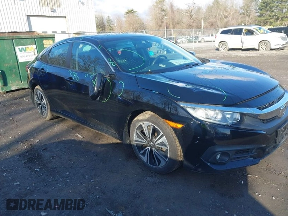 2017 Honda Civic Sedan EX-L with VIN 19XFC1F79HE214063, listed as a IAAI auction lot 41823628 with 45,314 mi miles. Bid and sale history available at carsss.com. Image 1.