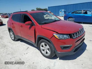 2019 Jeep Compass Altitude with VIN 3C4NJCBB7KT851771, listed as a Copart auction lot 48555855 with 77,820 mi miles and Salvage Title. Bid and sale history available at carsss.com. Image 4.