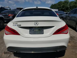 2017 Mercedes-Benz CLA with VIN WDDSJ4EB0HN437055, listed as a Copart auction lot 59063683 with 77,994 mi miles. Bid and sale history available at carsss.com. Image 6.