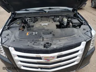 2017 Cadillac Escalade Premium Luxury with VIN 1GYS3CKJ4HR337750, listed as a Copart auction lot 87628035 with 107,142 mi miles and Clean Title. Bid and sale history available at carsss.com. Image 12.