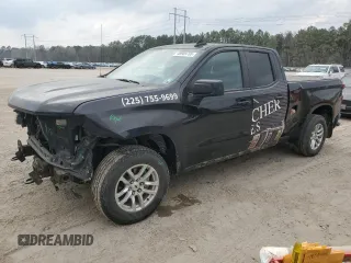 2021 Chevrolet Silverado 1500 RST with VIN 1GCRYEED0MZ208468, listed as a Copart auction lot 48909765 with 121,151 mi miles and Salvage Title. Bid and sale history available at DreamBid. Image 1.